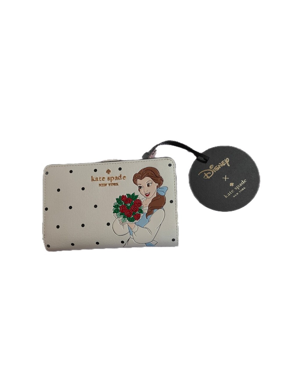 Kate Spade x Disney Beauty And The Beast Wallet NWT
